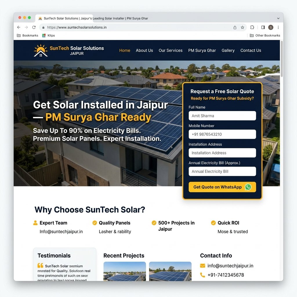 Solar Website Layout 1